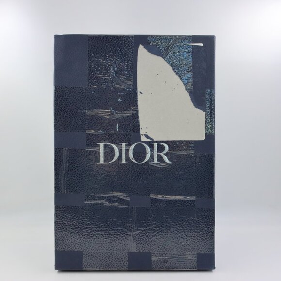 NIDB DIOR Diorissimo Pattern Granville Loafers in Navy/Beige IT Size 41 - Picture 11 of 13